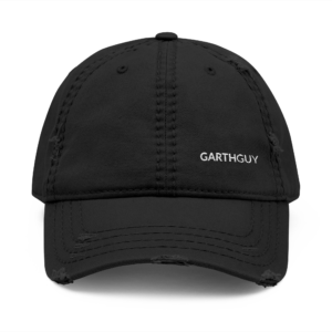 garthguy distressed tour cap