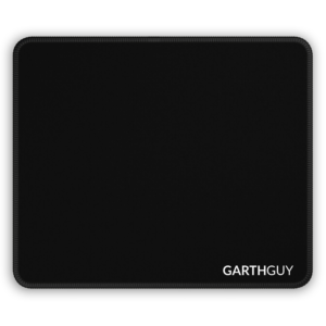 garthguy studio desk mat minimalist black