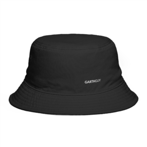 garthguy "backstage" bucket hat black