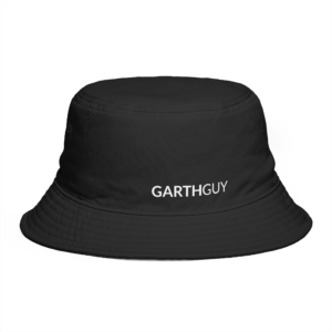 GarthGuy "Backstage" Bucket Hat - Black